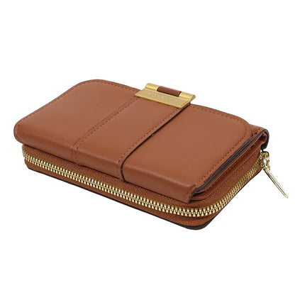 Women Wallets And Purses Vintage  PU Leather Wallet Female Clutch Purse Hasp Phone Bag Girls Card Bags