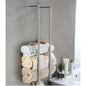 Bathroom Towel Rack for Rolled Towels Wall Mounted Towel Storage Rack for Bathroom Organization Stainless Steel Towel Storage