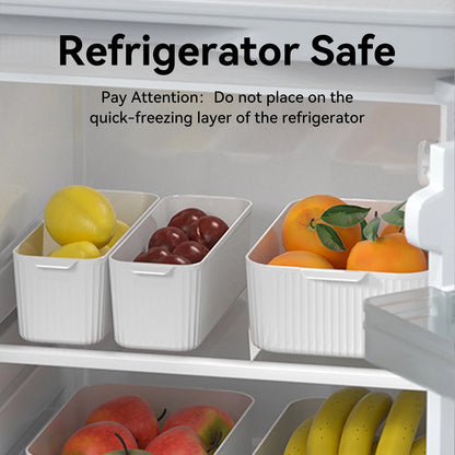 WORTHBUY Bathroom Storage Box Makeup Organizer Plastic Desktop Cosmetics Organizer Multifunctional Toiletries Storage Basket