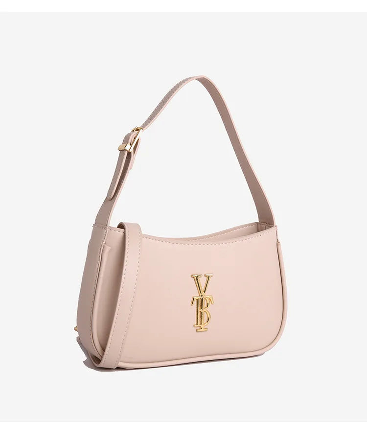 Luxury Underarm Bag for Women, Minimalist Designer Shoulder Purse, Fashionable Crossbody Bag, High-End Aesthetic & Versatile