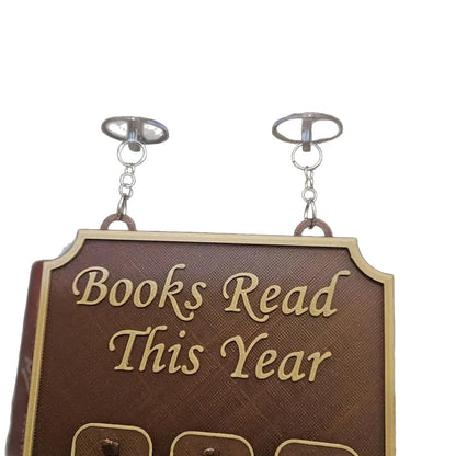 Hanging Bookshelf Counter bookish decor Reading record board Hanging bookshelf decoration Home Festival Decoration Gifts