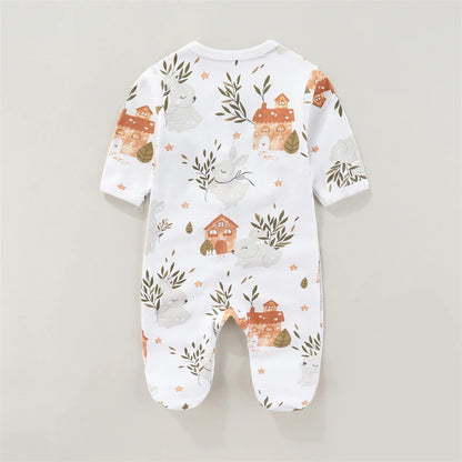 Newborn Baby Clothes New Autumn Winter Baby Bodysuit Summer Girl Romper Soft Boys Jumpsuit Children's Clothes 0 to 9 Months