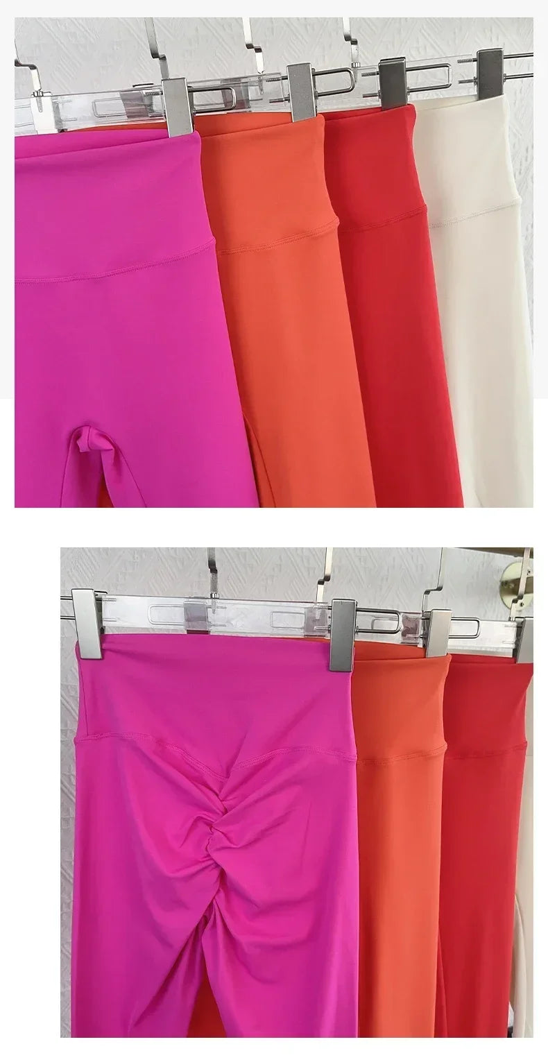 Yoga Leggings Women Fitness Leggings Running Cycling Pants Breathable Sports Leggings High Waist Summer Workout Gym Clothing👖👖