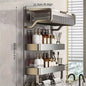 Bathroom Space Storage Towel Items Storage Rack Shampoo Bottle Mouthwash Cup Triple Shelf Wall Hooks Bathroom Accessories