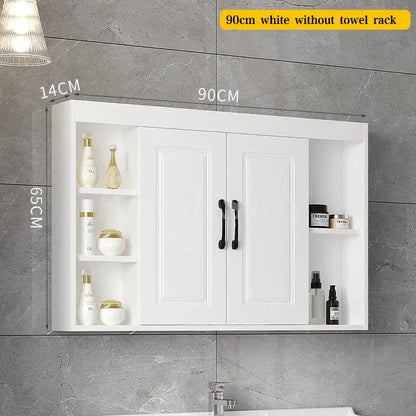 Bathroom Wall Cabinet Wooden Cabinet Bathroom Furniture Over Toilet Storage And Shelves Cupboard Above Toilet With Large Space