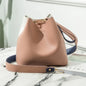 Summer Women's PU Leather Bucket Bag - Fashion Crossbody Shoulder Tote, Brand Designer Messenger Purse for Ladies