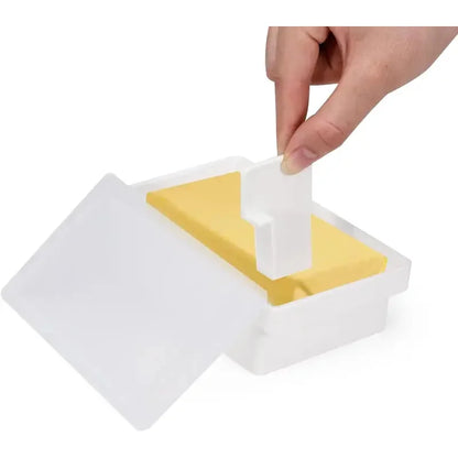 Kitchen Butter Tray Butter Dish With Cover Fresh-keeping Box Cutter Slicer Countertop For Refrigerator Storage Home