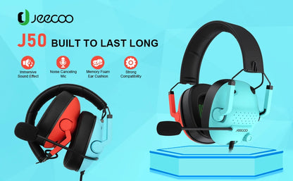 Wired Gaming Headset for Switch PS4 PS5 Xbox One S/X - Stereo Sound Headphones with Microphone, with PC Laptop Mobile Devices