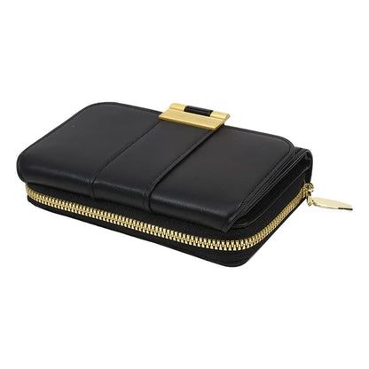 Women Wallets And Purses Vintage  PU Leather Wallet Female Clutch Purse Hasp Phone Bag Girls Card Bags