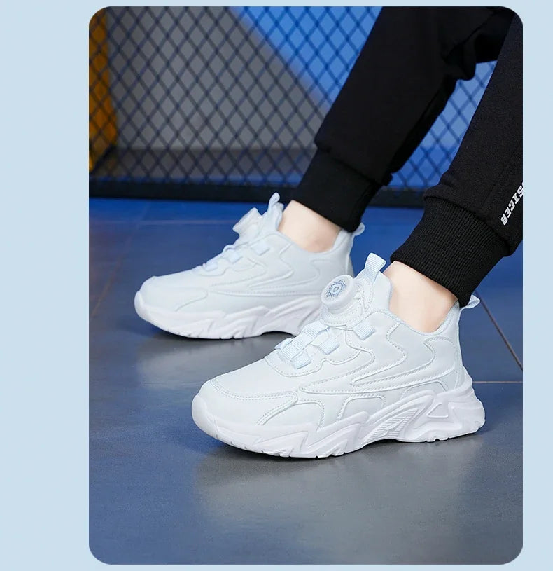 2023 Kids Running Shoes Girls Sneakers Boys Casual Sneaker Child Autumn Trainers Kids White Shoes Children Sports Shoes for Boys