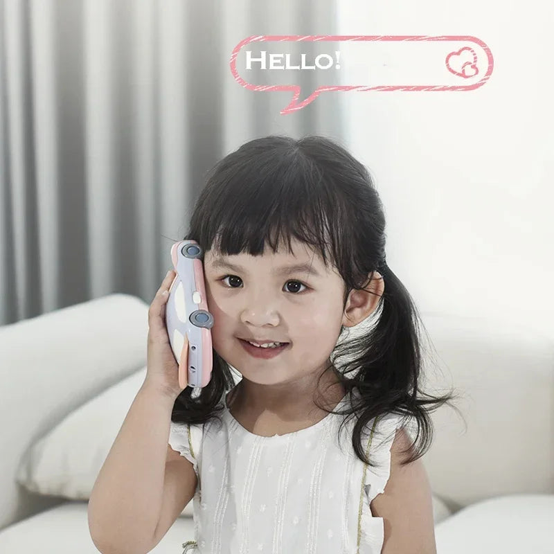 Kids Mobile Phone for Toddlers 0-12 Months Kids Learning Toys Educational Montessori Musical Toys for Kids 2 to 4 Years Old Girl