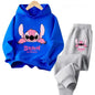 Children Hoodies Stitch Kawaii Fashion Pullover Sweatshirt Anime Trucksuit Manga Cartoons Girls Boy Kids Autumn Casual Clothes