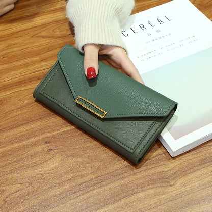 Multi-functional Wallet For Women Large Capacity PU Leather Women's Purses Long Hasp Cards Holder Ladies Money Coins Clutch Bag