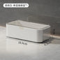 Bathroom Storage Boxes Transparent  Cosmetics Dormitory Accessories Organizer Modern Style Convenient Organization Home