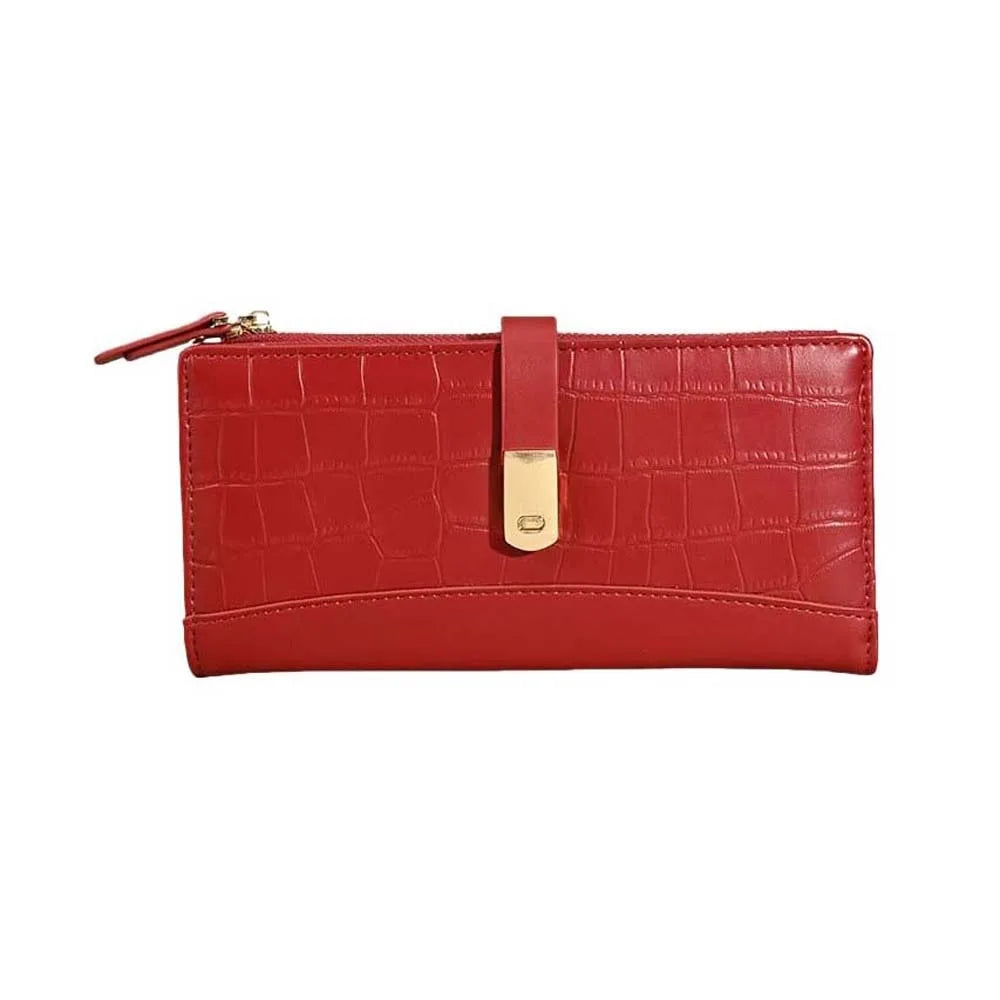 Cute PU Leather Women Purse Wallets Rectangle Large Capacity PU Coin Purse Casual Phone Bag Money Bag Girl Birthday Gifts