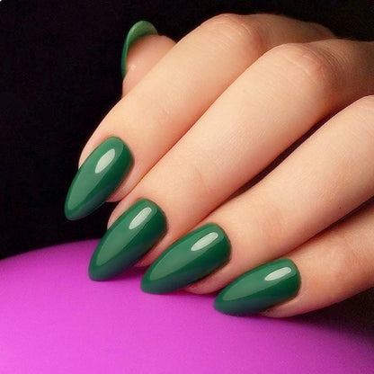 2 Sets Short Fake Nail Designs Red Stilettos Woman Artificial Press On Fake Nails For Gluing DIY Lady Finger Tip Manicure Tools