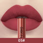 QIBEST 24 Colors Liquid Lipstick Ultra Matte Velvet Long Lasting Women Beauty Red Nonstick Cup Waterproof Lip Gloss Nude Makeup