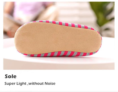 Home Slippers For Women Men Soft House Winter Indoor Light Comfort Floor Shoes Female Male Silence Slides Bedroom Japanese Style