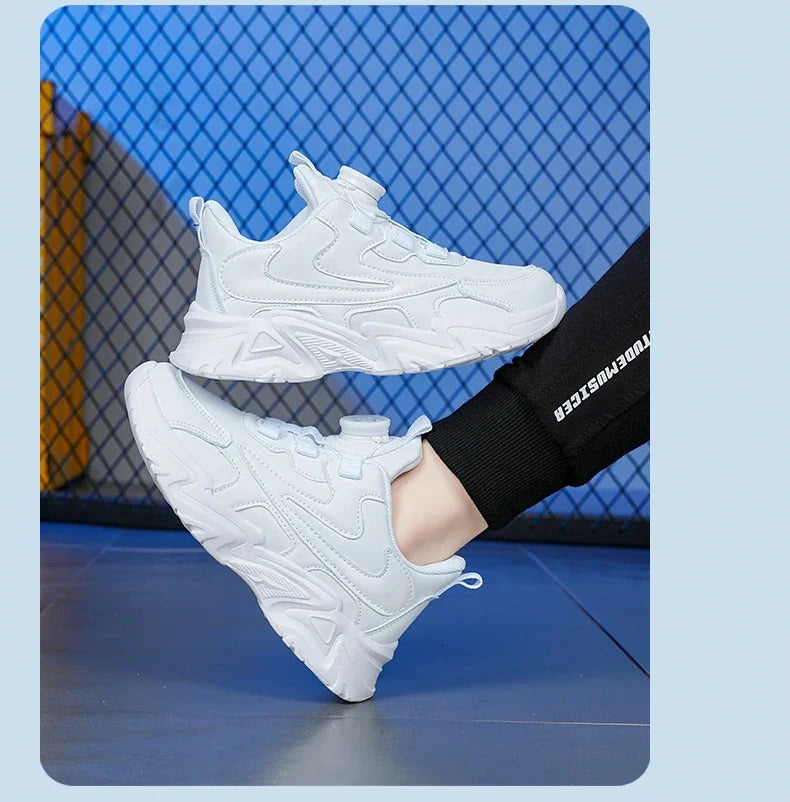 2023 Kids Running Shoes Girls Sneakers Boys Casual Sneaker Child Autumn Trainers Kids White Shoes Children Sports Shoes for Boys