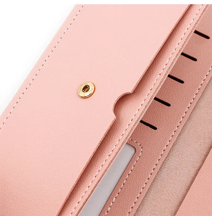 Long Purses For Women Wallet New Fashion Long Coin Purse Card Holder Small Ladies Wallet Female Hasp Mini Clutch billetera bolas