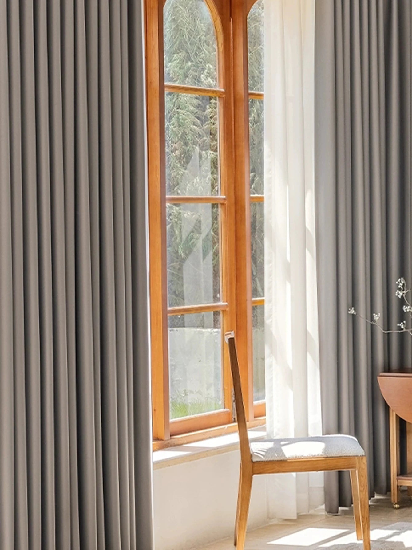 Blackout Curtains for Bedroom Full LightBlocking Drapes  Thermansulated For Living Room Grey