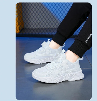 2023 Kids Running Shoes Girls Sneakers Boys Casual Sneaker Child Autumn Trainers Kids White Shoes Children Sports Shoes for Boys