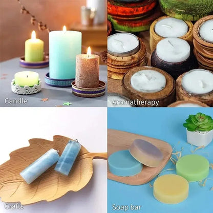 New Cylinder Silicone Candle Mold Epoxy Resin Casting DIY Crafts Wax Making Supplies Soap Gift Home Decor