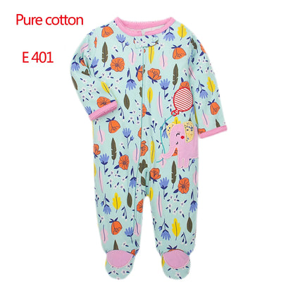 Baby Boy Girl Clothes Newborn Infant Baby Romper 100% Cotton Long-Sleeve Style Toddler Kids Jumpsuit Children's Pajamas