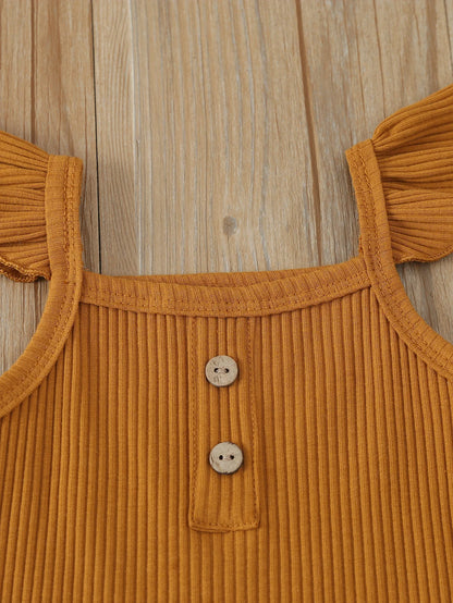 Summer Newborn Baby Girl Clothes Set  Sleeveless  Bodysuit  Printed Shorts  3pcs Clothing Suit Baby Girl Clothes For 0-1Years