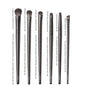 6PCS Eyes Makeup Brushes Set Professional Soft Contouring Eyeshadow Eyeliner Eyebrow Brush Women Facial Beauty Cosmetic Tool