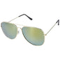 Aviator Sunglasses for Men Women Retro Men's Sunglasses Mirror Lens for Driveing Traveling Fishing Outdoors UV400 Protection