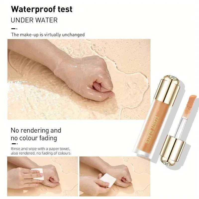 BEAUTY GLAZED Concealer Nourishes The Skin And Comprehensively Covers Dark Circles And Facial Blemishes