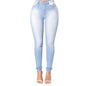 Skinny Jeans High Waist Women's Skinny Fit Denim Jeans with Zipper Fly Pockets Streetwear Fashion for A Stylish Look Denim