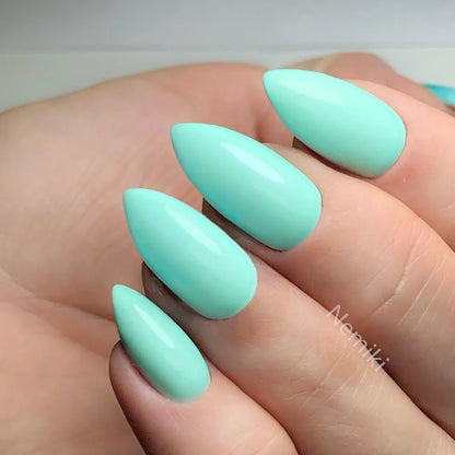 2 Sets Short Fake Nail Designs Red Stilettos Woman Artificial Press On Fake Nails For Gluing DIY Lady Finger Tip Manicure Tools