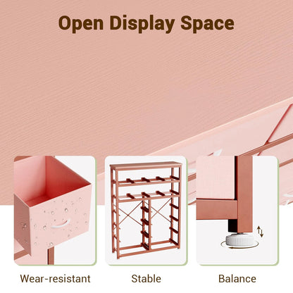 Dresser for Bedroom with 16 Drawer, Dressers & Chests of Drawers, Tall Dresser for Bedroom, Dresser Organizer with Fabric Bins