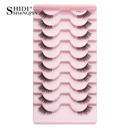 Fake Eyelashes 3/10 Pairs Natural Long 3D Mink Lashes Curly Eyelash Extension Makeup faux Cils Handmade False Lashes maquiagem