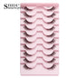 Fake Eyelashes 3/10 Pairs Natural Long 3D Mink Lashes Curly Eyelash Extension Makeup faux Cils Handmade False Lashes maquiagem