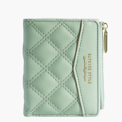 New Embroidered Wallet for Women Ladies Coin Purses PU Leather Zipper Credit Card Holder Clutch Money Bag Pocket