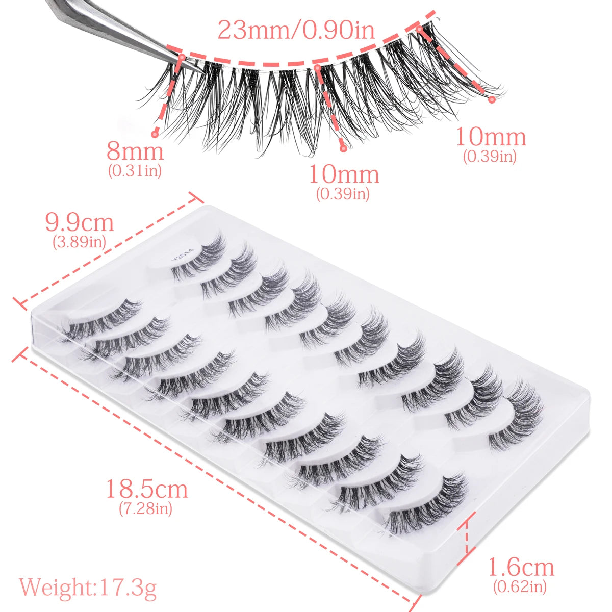 Fake Eyelashes 3/10 Pairs Natural Long 3D Mink Lashes Curly Eyelash Extension Makeup faux Cils Handmade False Lashes maquiagem