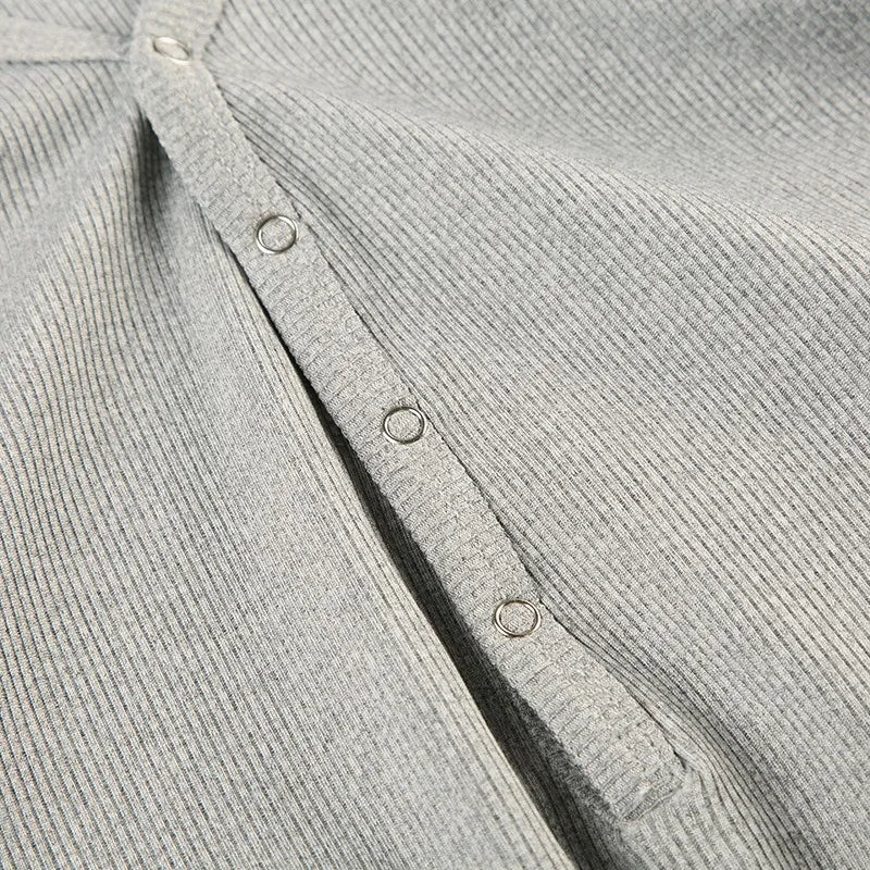 Women's Jumpsuits Autumn New Fashion Long Sleeves Casual Slim Knitted Rompers Solid Sexy V-Neck Female Bodycon Elegant Clothing