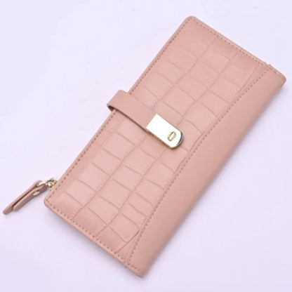 Cute PU Leather Women Purse Wallets Rectangle Large Capacity PU Coin Purse Casual Phone Bag Money Bag Girl Birthday Gifts