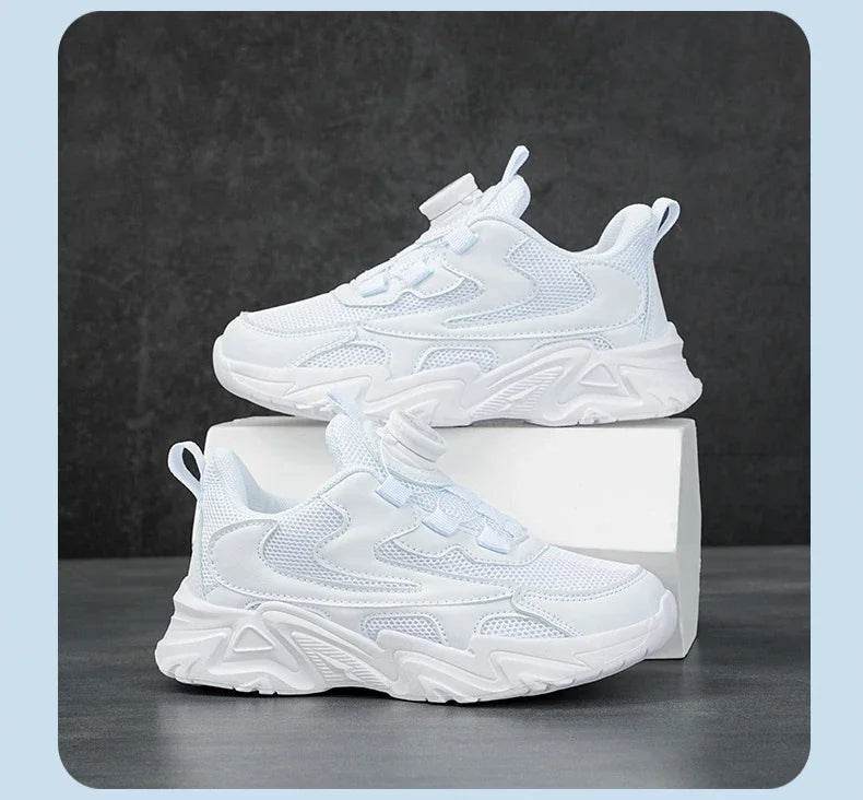 2023 Kids Running Shoes Girls Sneakers Boys Casual Sneaker Child Autumn Trainers Kids White Shoes Children Sports Shoes for Boys