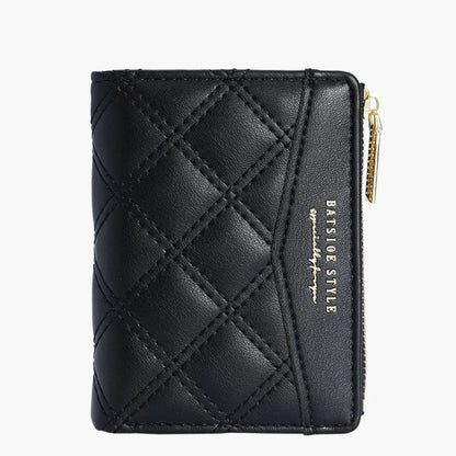 New Embroidered Wallet for Women Ladies Coin Purses PU Leather Zipper Credit Card Holder Clutch Money Bag Pocket