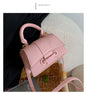PU Leather Mini Crossbody Bag Womens Small Square Fashion Versatile Handbag Solid Color Simple Bag Compact Everyday Casual Purse