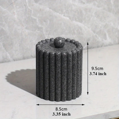 Bathroom accessories and toiletries include lotion bottles, swab boxes and trays, which are available in a variety of colors.