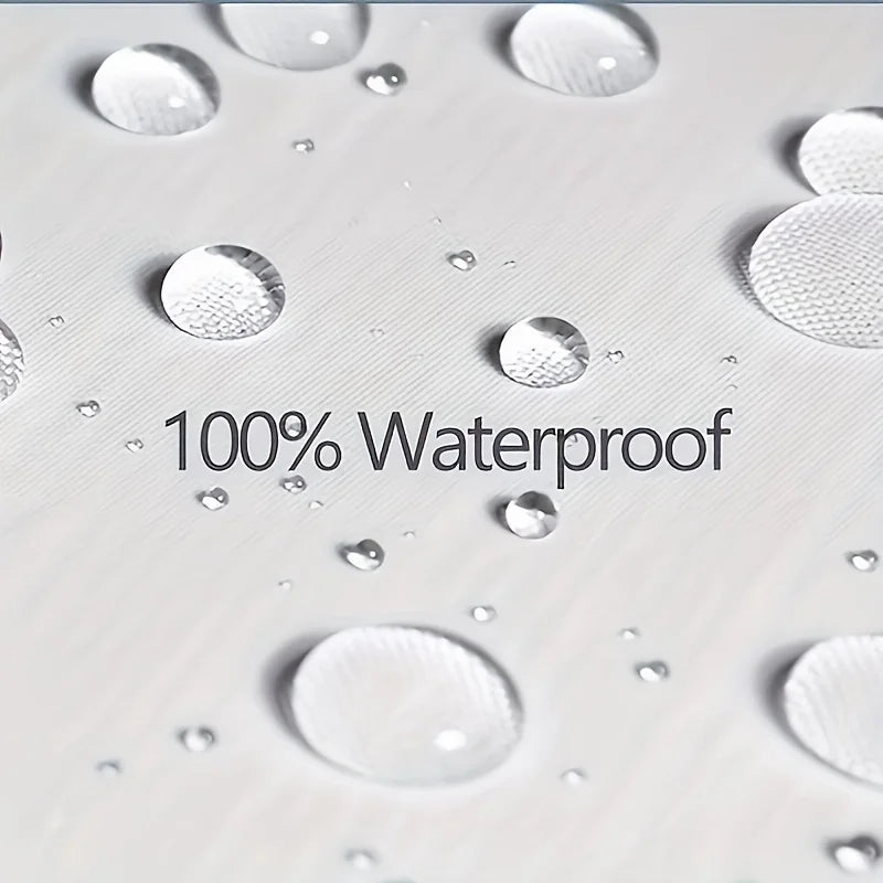 Black Butterfly Floral Shower Curtain, Bathroom Decorative Shower Curtain, Waterproof Shower Curtain with Hooks