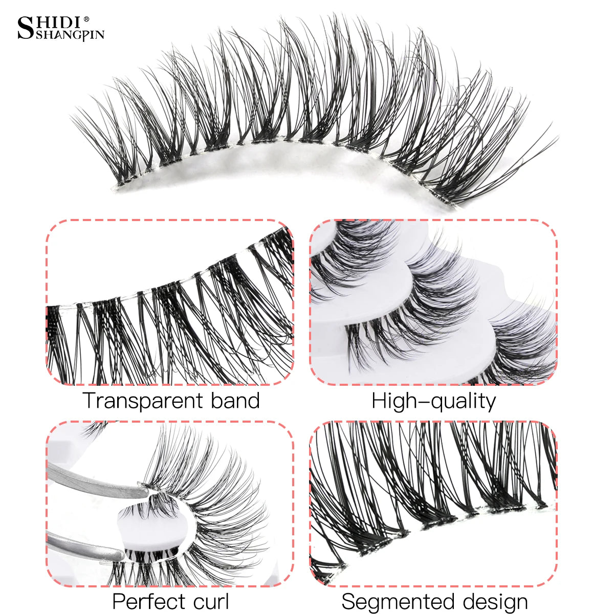Fake Eyelashes 3/10 Pairs Natural Long 3D Mink Lashes Curly Eyelash Extension Makeup faux Cils Handmade False Lashes maquiagem