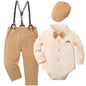 Baby Boy Clothes Christening Outfit Infant Baptism Easter Dedication White Suits Toddler Wedding Birthday Party Gift Set
