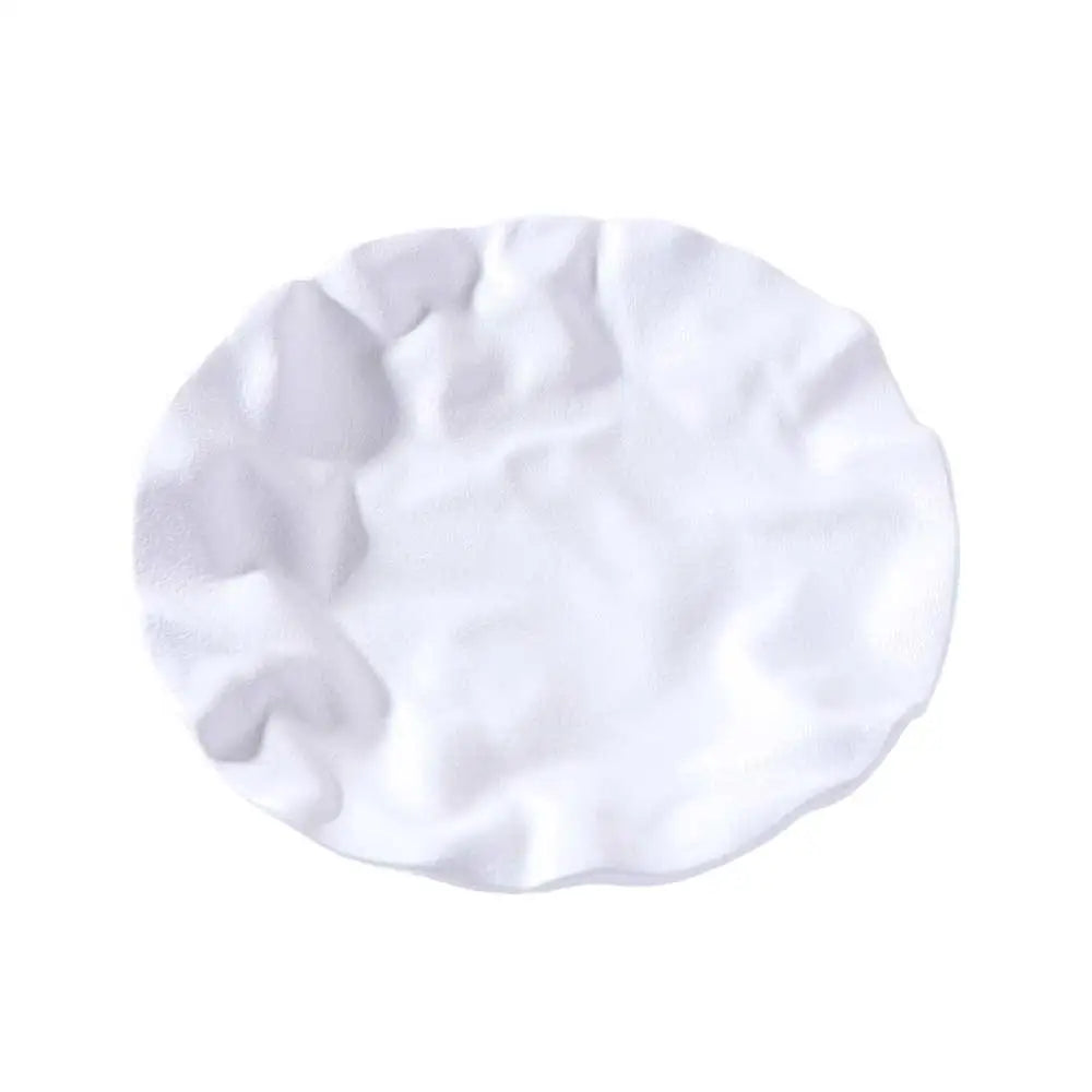 Kitchen Organizer Ceramic Western Cuisine Plate Reusable Multi-Function Storage Dish Creative Dessert Tray Fruit